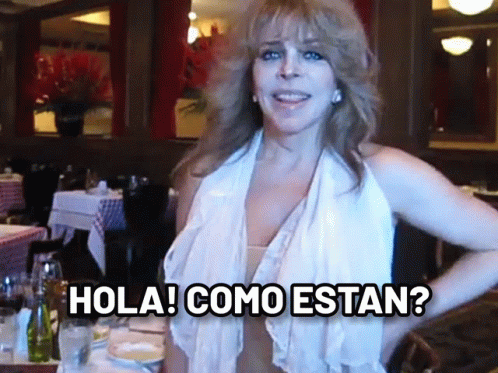 Hola Gorgeous Girl GIF