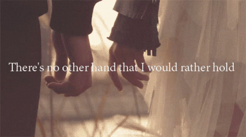 There's Other Hand I Would Like To Hold GIF