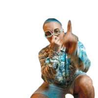 Hold Breath J Balvin Sticker GIF