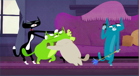 Hold Me Back Kitty Is Not A Cat GIF