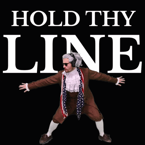 Hold Thy Line Man With Headphones