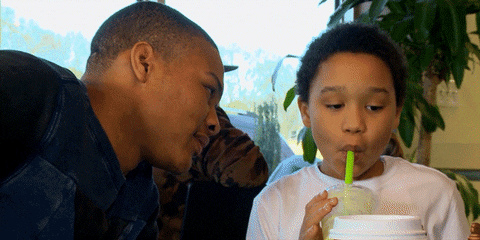 Hold Up He Want To Finish First GIF