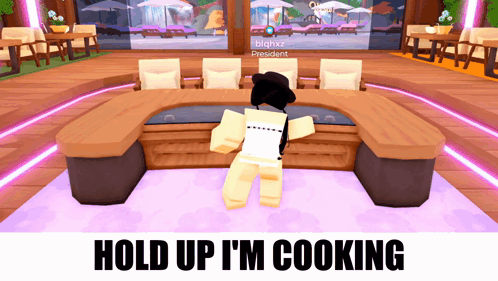 Hold Up I'm Cooking