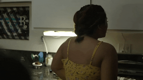 Hold Up Let Her Finish Cooking GIF