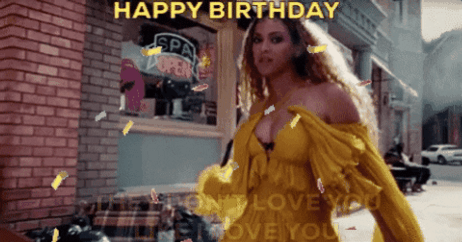 Hold Up Music Video Happy Birthday Queen Beyonce GIF