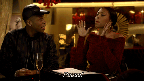 Hold Up She Not Done Speaking GIF