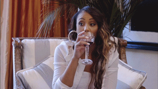 Hold Up She Want To Finish The Drink First GIF