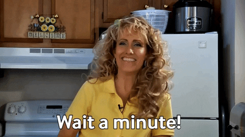 Hold Up Wait A Minute Amy Demanding GIF