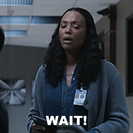 Hold Up Wait A Minute Woman Interrogate GIF
