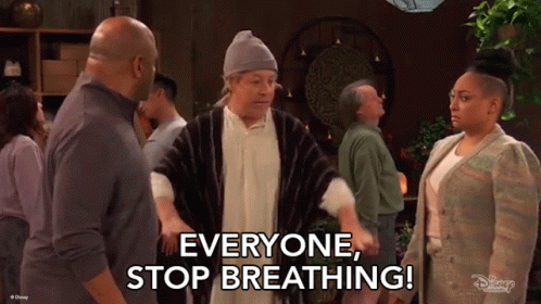 Holding Breath Everyone GIF