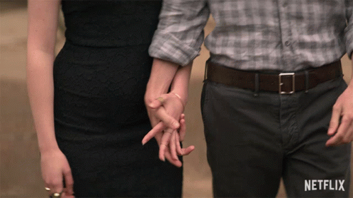 Holding Hands Dating You Netflix GIF