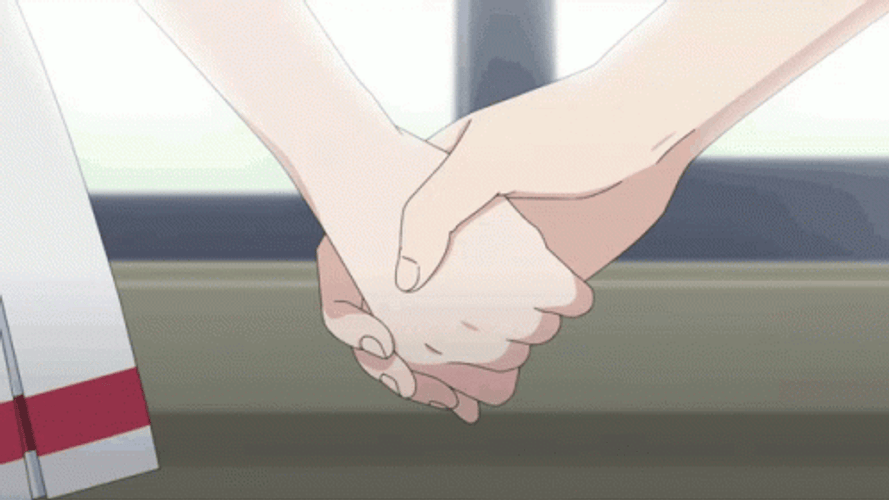 Holding Hands Anime GIF  Holding Hands Anime Love  Discover  Share GIFs