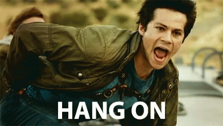 Holding On Dylan O'brien GIF