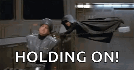 Holding On Spaceballs Time GIF