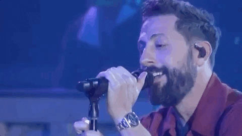 Holding The Mic Matthew Ramsey Old Dominion GIF