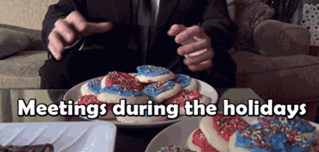 Holiday Cookie Eating GIF