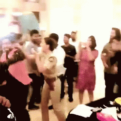 Holiday Party Disaster GIF