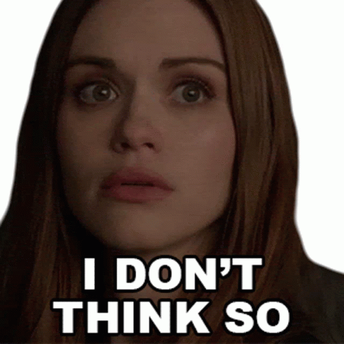 Holland Roden I Dont Think So GIF