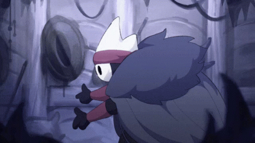 Hollow Knight Happy Naimaster Carrying Zote GIF