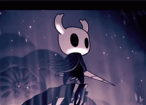 Hollow Knight Breaking Down Get Grimmed GIF