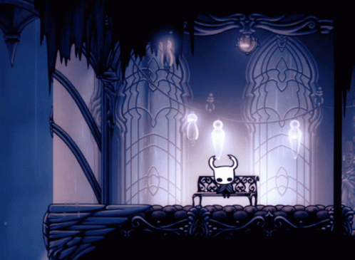 Hollow Knight Alone In The Dark GIF