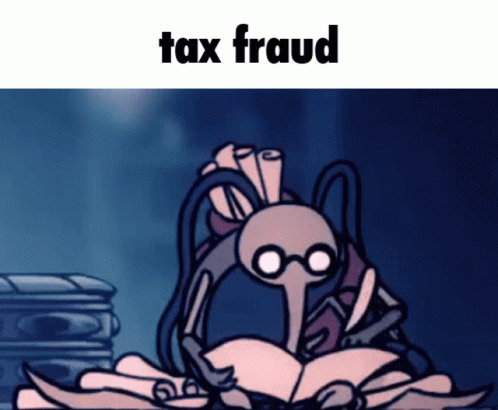 Hollow Knight Cornifer Tax Fraud GIF