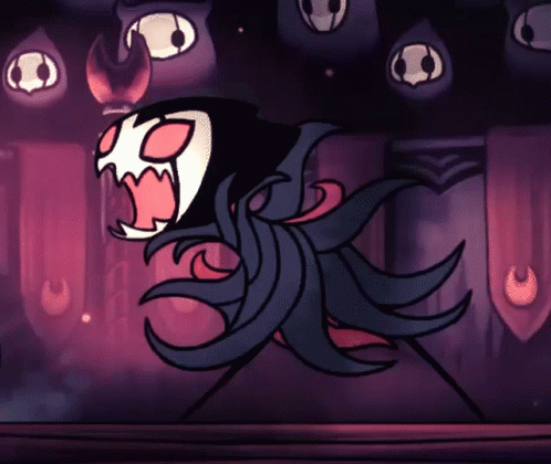 Hollow Knight Troupe Master Grimm Screaming GIF