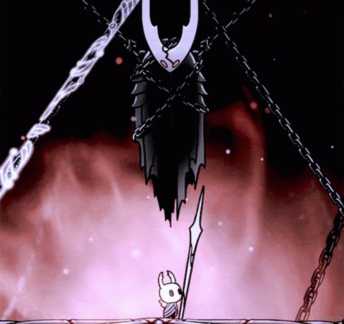 Hollow Knight Elder Bug Hanging GIF