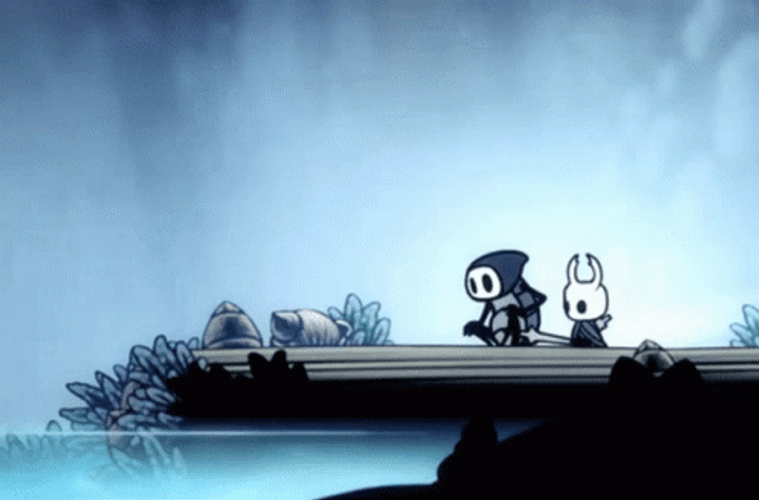 Hollow Knight And Hornet  Relaxing GIF
