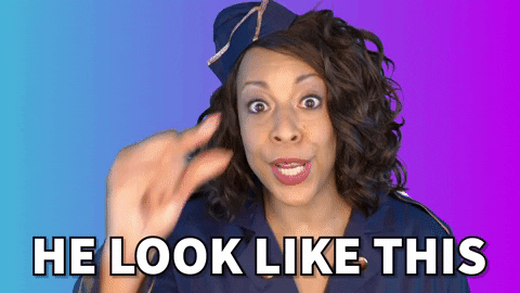 Holly Logan Motioning Small Height GIF
