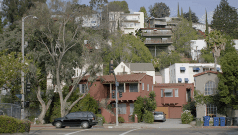Hollywood Hills Hotel California GIF