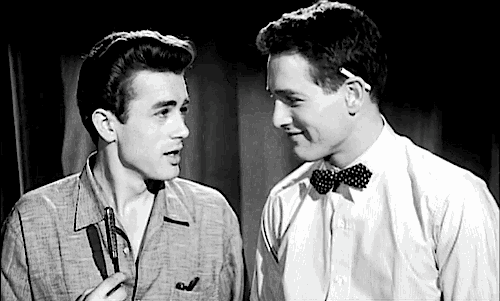 Hollywood James Dean And Paul Newman GIF