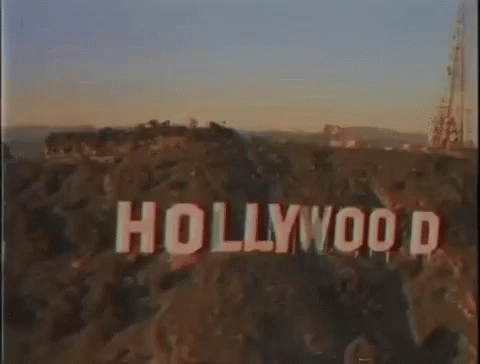 Hollywood Old Pixel GIF