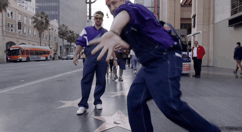 Hollywood Walk Of Fame Joey Fatone GIF