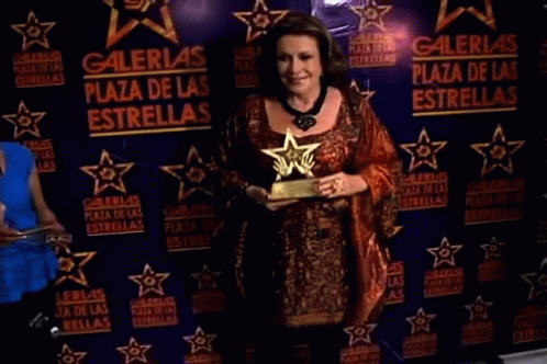 Hollywood Walk Of Fame Thalia Zapata GIF