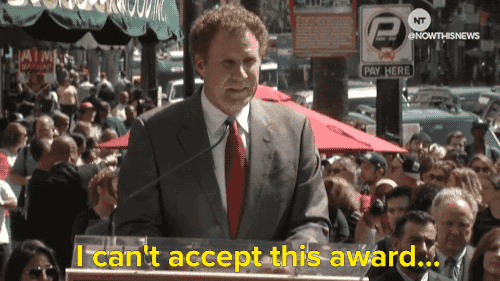 Hollywood Walk Of Fame Will Ferrell GIF