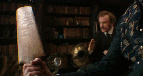 Holmes And Watson Measure Hangover Math GIF