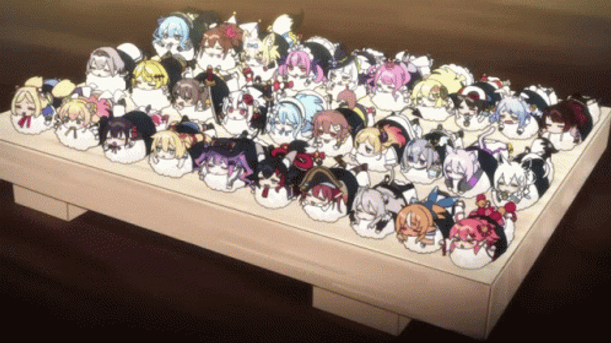 Holo Live Sushi GIF