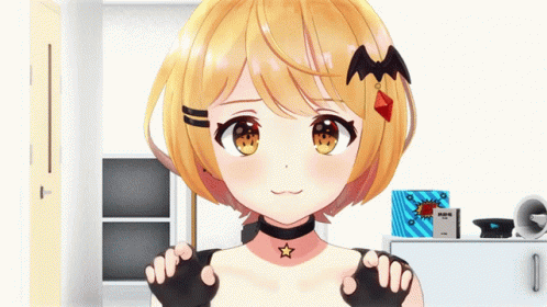 Hololive Charming Yozora Mel GIF