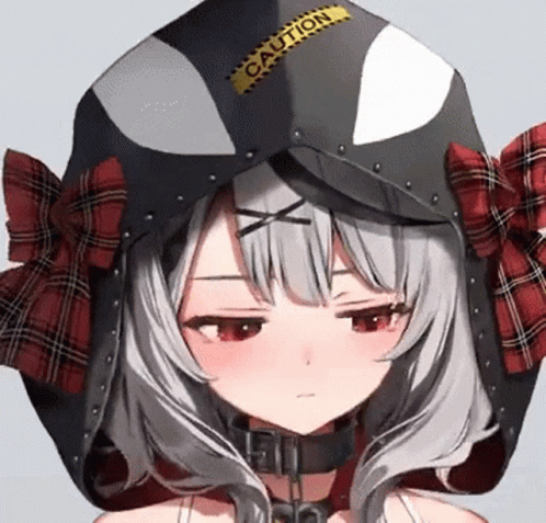 Hololive Sakamata Chloe Unsure Face GIF