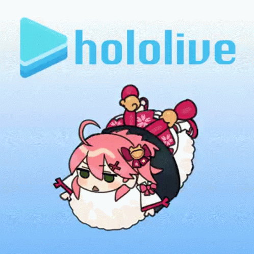 Hololive Members Sped Up Shifting GIF