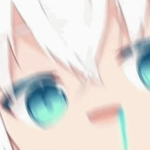 Hololive Fubuki Blue Nose Bleed GIF