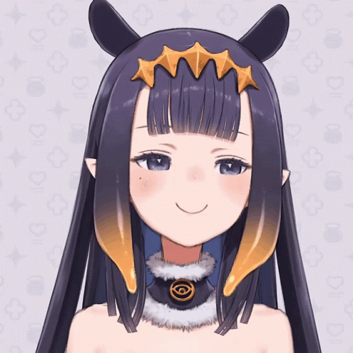 Hololive Ninomae Ina Super Zoomed In Photo GIF