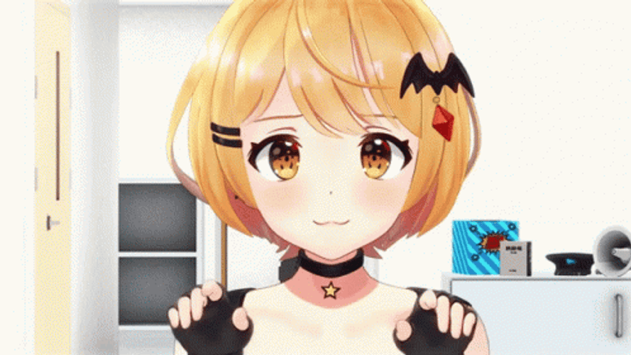 Hololive Charming Yozora Mel GIF