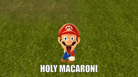Holy Macaroni Mario In Smg4 Series GIF