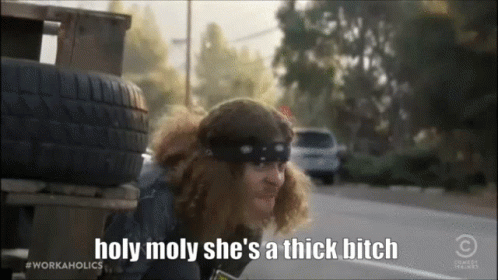Holy Moly She's A Thick GIF