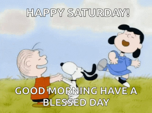 Holy Saturday Saturday Morning Party GIF