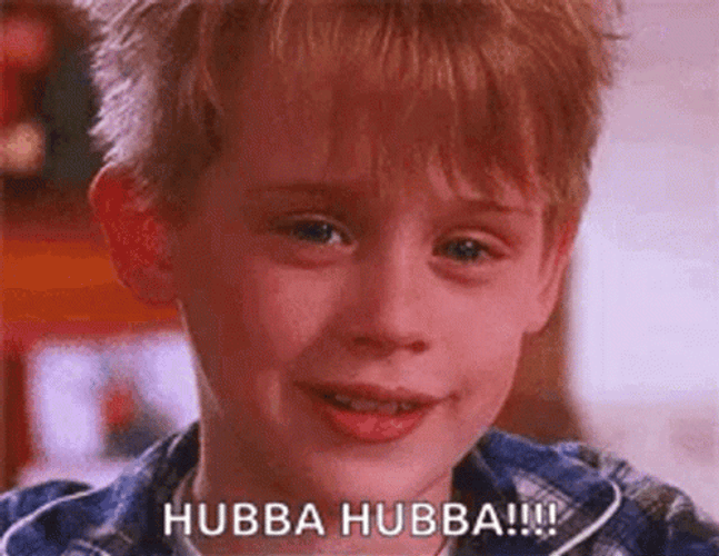 Home Alone Kevin Eyebrow Raise Hubba Hubba GIF