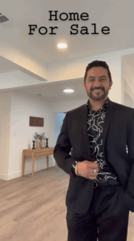 Home For Sale Man Selling GIF