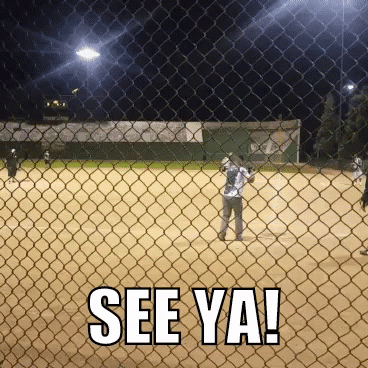 Home Run See Ya GIF